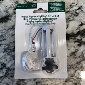 Department 56 Display Anywhere Lighting Retrofit Unit for Village Buildings